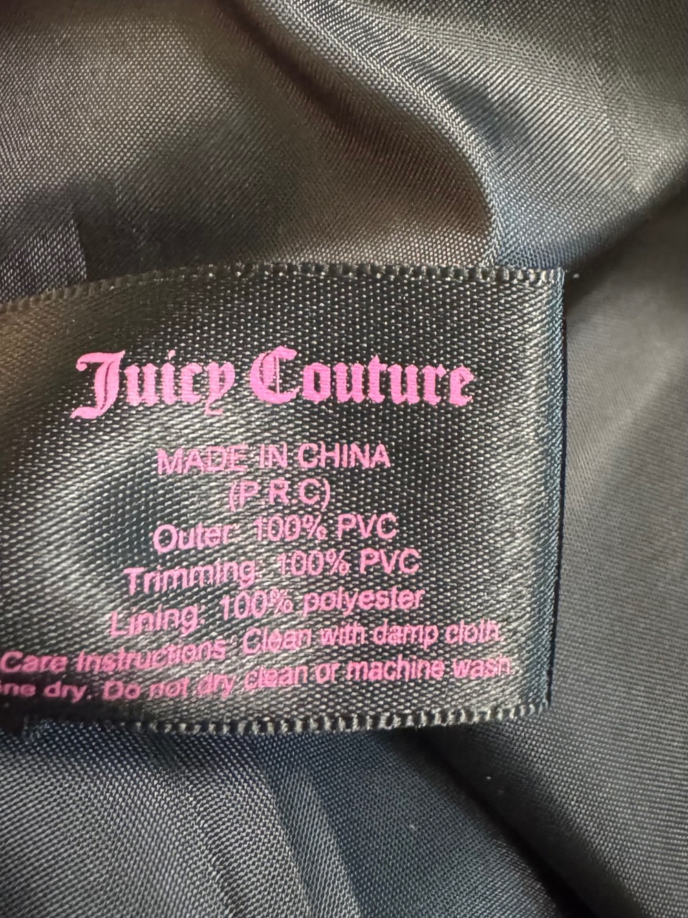 Juicy Couture Fuchsia Stripe Tote Bag - Picture 16 of 16